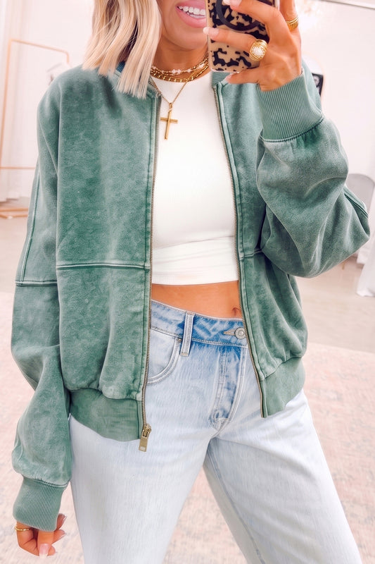 The Evergreen Zip Jacket